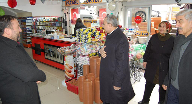 Başkan İsmail Erdem’in Ataşehir Esnaf Ziyaretleri Aralıksız Devam Ediyor