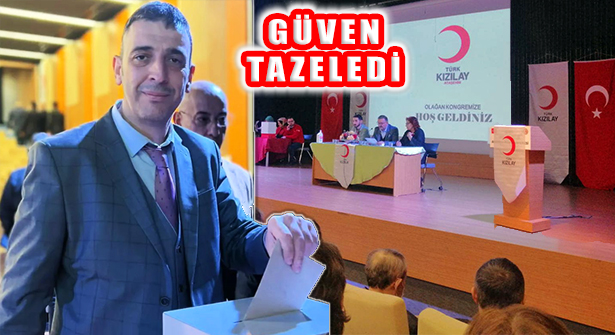 Türk Kızılay Ataşehir Genel Kurulunda Talha Keleş İle Devam Kararı