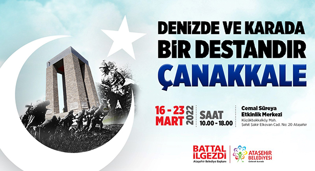 Ataşehir’de ‘18 Mart Çanakkale Zaferi’ne Özel Etkinlikler