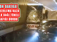 Bolu Dağı Tüneli İstanbul Yönünde Zincirleme Trafik Kazası!