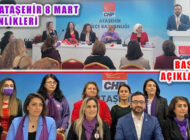 CHP Ataşehir 8 Mart Dünya Emekçi Kadınlar Günü Etkinlikleri