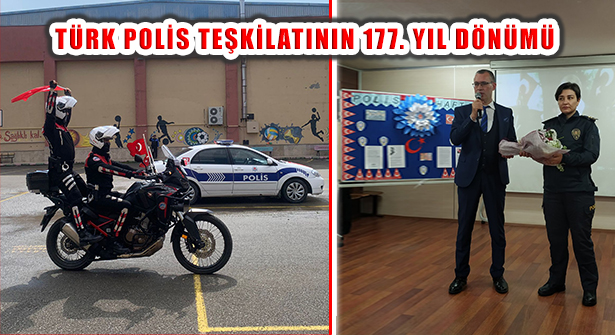 Türk Polis Teşkilatının 177. Yıl Dönümü Kutlandı