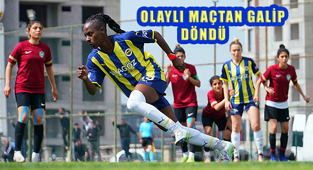 Fenerbahçe Kadın Futbol Takımı Olaylı Amed Maçından Galip Döndü