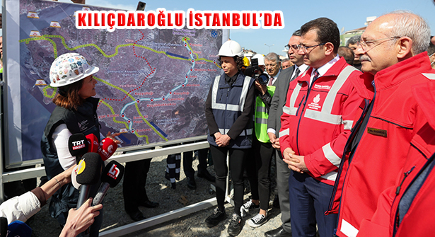 CHP Lideri Kılıçdaroğlu İstanbul Turunda İBB Yatırımlarını İnceledi