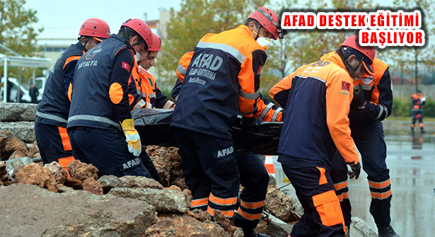 AFAD Gönülleri İçin ‘Destek AFAD Gönüllüsü’ Eğitimleri Başlıyor