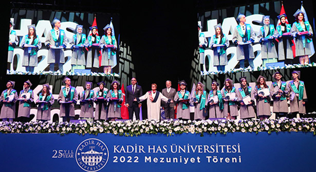 Kadir Has Üniversitesi’nden 2022 Mezunlarına Muhteşem Uğurlama