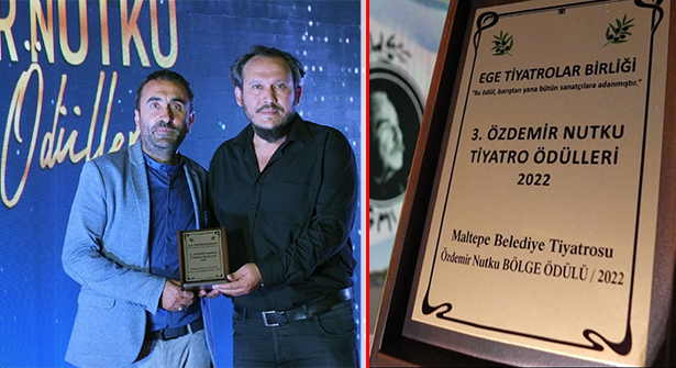 Maltepe Belediye Tiyatrosu’na ‘Bölge Özel Ödülü’