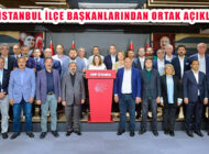 İstanbul’un 39 CHP İlçe Başkanından Canan Kaftancıoğlu Desteği