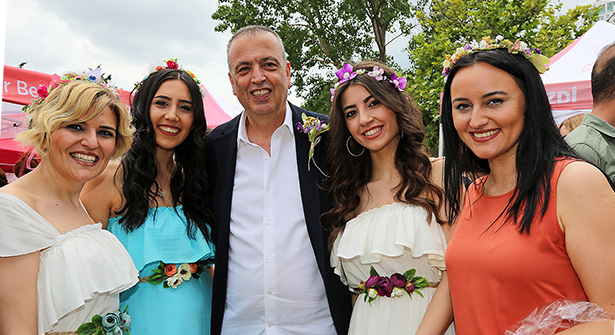 Ataşehir’deki Festivalde Ihlamur Kazanı  Kaynadı