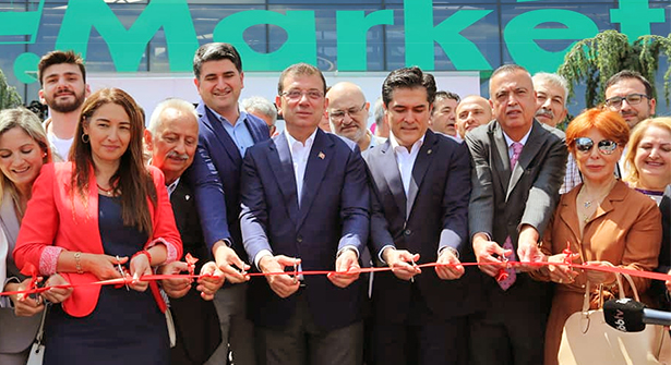 İBB Başkanı İmamoğlu Ataşehir’de Bahçe Market ve Spor Tesisi Tesis Açtı