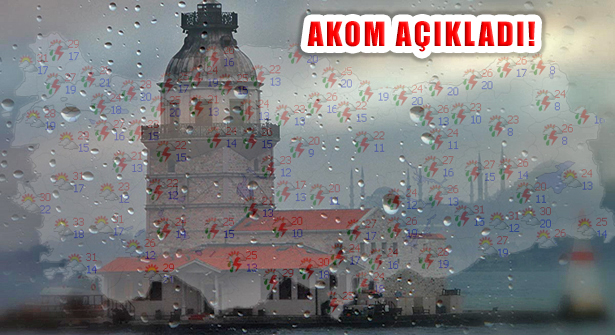 AKOM: İstanbul’u Etkileyen Serin Hava 10 Gün Sürecek