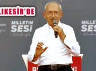 CHP lideri Kemal Kılıçdaroğlu, Balıkesir ‘Milletin Sesi Mitingi’nde