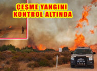 İzmir’in Çeşme İlçesindeki Orman Yangınında 7 Gözaltı