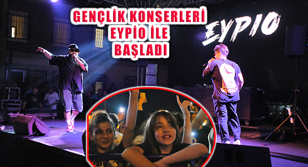 Maltepe Gençlik Konserleri Zümrütevler’de Eypio İle Başladı