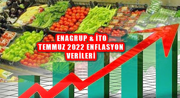 ENAG, İTO ve TÜİK 2022 Temmuz Ayı Enflasyon Verileri Açıklandı