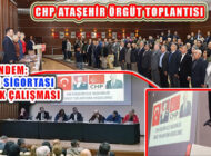 CHP Ataşehir Örgütü, Öbek ve Aile Sigortası Gündemli  Toplandı
