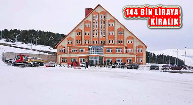 Uğurludağ’da 144 Bin Liraya Kiralık Kayak Oteli!