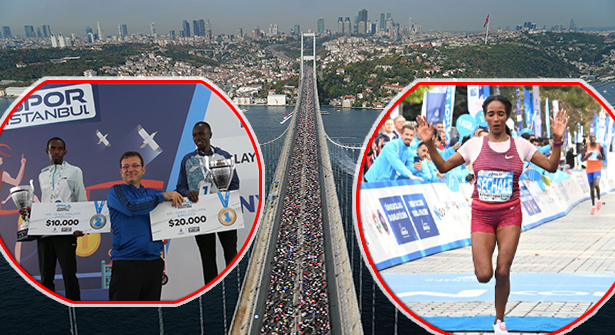 N Kolay 44. Kıtalararası İstanbul Maratonu Koşuldu