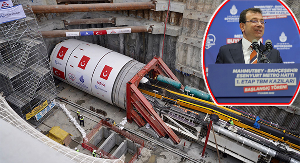 Mahmutbey Bahçeşehir Esenyurt Metro Hattı Yapımı Başladı