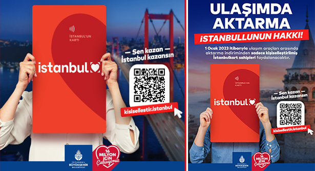 İstanbullunun Ulaşım Hakkı İstanbulkart’ta