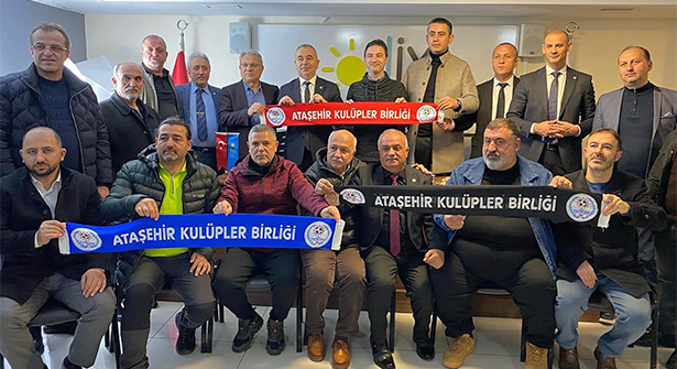 Amatör Spor Kulüpler Birliğinden İyi Parti Ataşehir’e Ziyaret