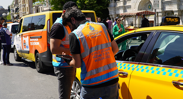 İstanbul Taksilerine Çok Sıkı İBB Denetimi