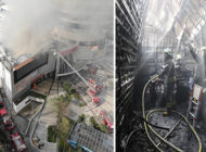 İstanbul Şişli’de AVM Çatısında Başlayan Yangın Söndürüldü