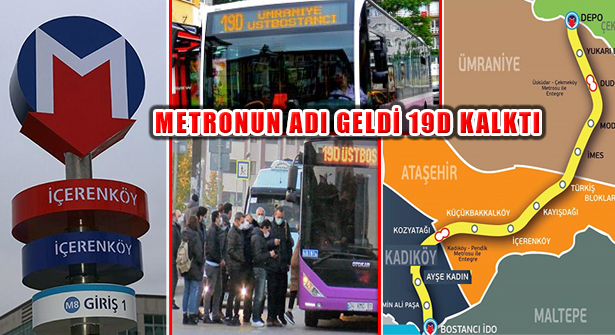Tek İlişkisi İstasyon Adı Olan Metro İçerenköy’ü Mağdur Ediyor