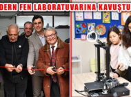 ‘Carmed’ Desteğiyle  Ağva Atatürk Ortaokulu Fen Laboratuvarı Düzenlendi