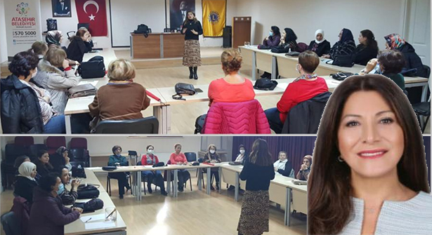 Ataşehir’de Ataevlerinde Kadınlara İletişim Eğitimi Verildi