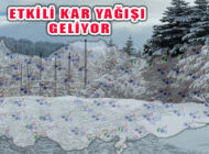 İstanbul ile Yurt Geneli Yoğun Kar Yağışı Etkisine Giriyor