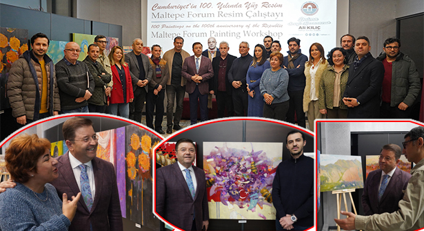 Azerbaycanlı Sanatçılar, Cumhuriyet’in 100. Yılını Resmetti