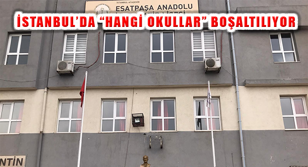 İstanbul’da Riskli Olduğu Tespit Edilen 93 Okul Boşaltılıyor