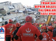 Deprem Bölgesinde Görev Yapan Ekiplerin Güvenliği  Unutulmamalı!