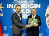 Ak Parti Ataşehir İlçe Başkanlığına Atanan Burak Çifci Görevi Devraldı