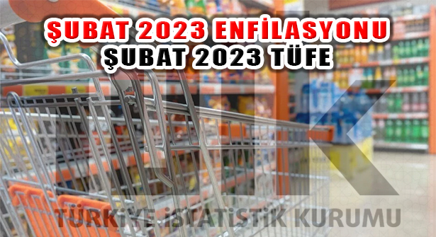 TÜFE 2023 Şubat Aylık ve Yıllık Enflasyon Rakamlarını Açıkladı