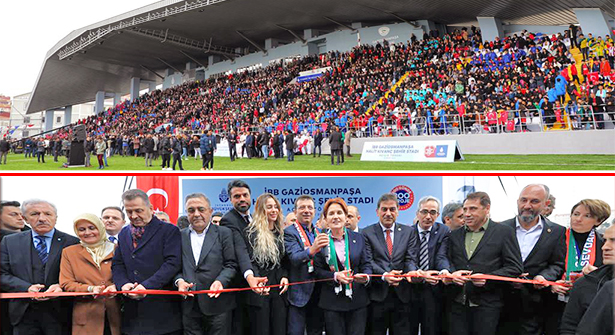 Gaziosmanpaşa ‘Halit Kıvanç Şehir Stadı’ Adına Yakışır Biçimde Açıldı