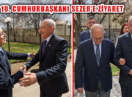 Kılıçdaroğlu, 10. Cumhurbaşkanı Ahmet Necdet Sezer’i Ziyaret Etti
