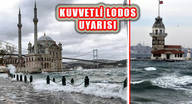 İstanbul İçin Lodos, Fırtına ve Yağış Uyarısı!