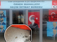 CHP Ataşehir Örnek Mahallesi Temsilciliğine Saldırı