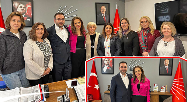 Gamze Akkuş İlgezdi’den CHP Ataşehir İlçe Başkanlığı’na Ziyaret
