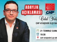 Celal Yalçın, CHP Ataşehir İlçe Başkan Adaylığı Açıklaması Yapıyor