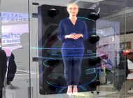 Ürün ve Hizmetleri Temsilde  3D LED Hologram Teknolojisi