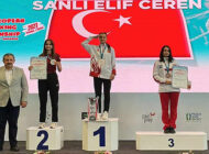 Altın Madalya Alan Elif Ceren Şanlı Avrupa Kickboks Şampiyonu