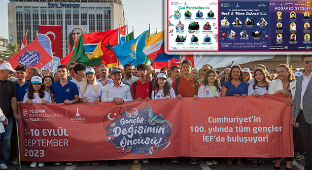 İzmir Fuarı Dünya Gençlerinin Enerjisiyle Başladı, Konserler Devam Ediyor