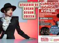 Ataşehir’de Cumhuriyet Coşkusuna ‘Aydilge Konseri’ İle Devam