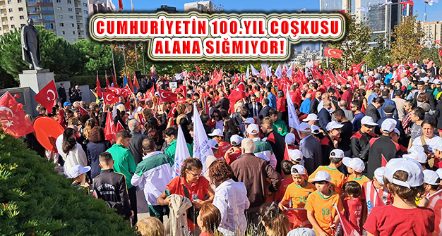 Cumhuriyet’in 100. Yıl Coşkusu Ataşehir’de Tören Alanına Sığmadı