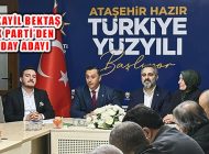 Mükayil Bektaş 2024 yerel seçimi Ak Parti Ataşehir Başkan Aday Adayı