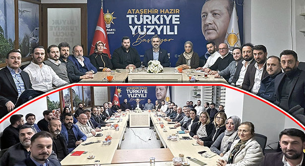 Ak Parti Ataşehir Yürütüme ve Yönetim Kurulu Toplandı