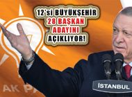 AK Parti İstanbul İle 12 Büyükşehir ve 16 İl Adayını Açıklıyor